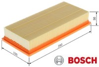 Bosch F026400784 Luftfilter Luftfiltereinsatz FüR Mercedes-Benz