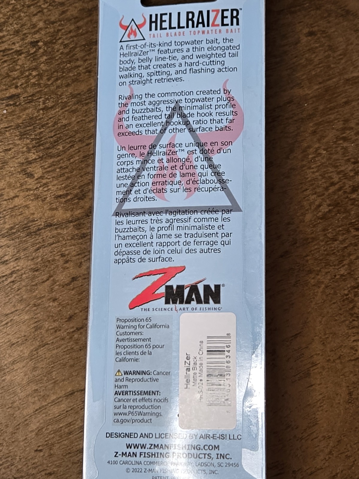 Z Man Hellraizer 5/8oz Chatterbait - Image 2