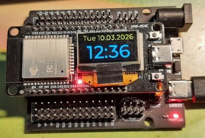 ESP32 WiFi BT mit Breakout Board & OLED