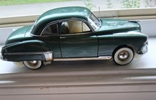 Danbury Mint 1949 Oldsmobile 88 Coupe Ivy Green 124 Scale Htf Rare W Paperwork Danbury Mint 1949 Oldsmobile 88 Coupe Ivy Green 124 Scale Htf Rare W Paperwork