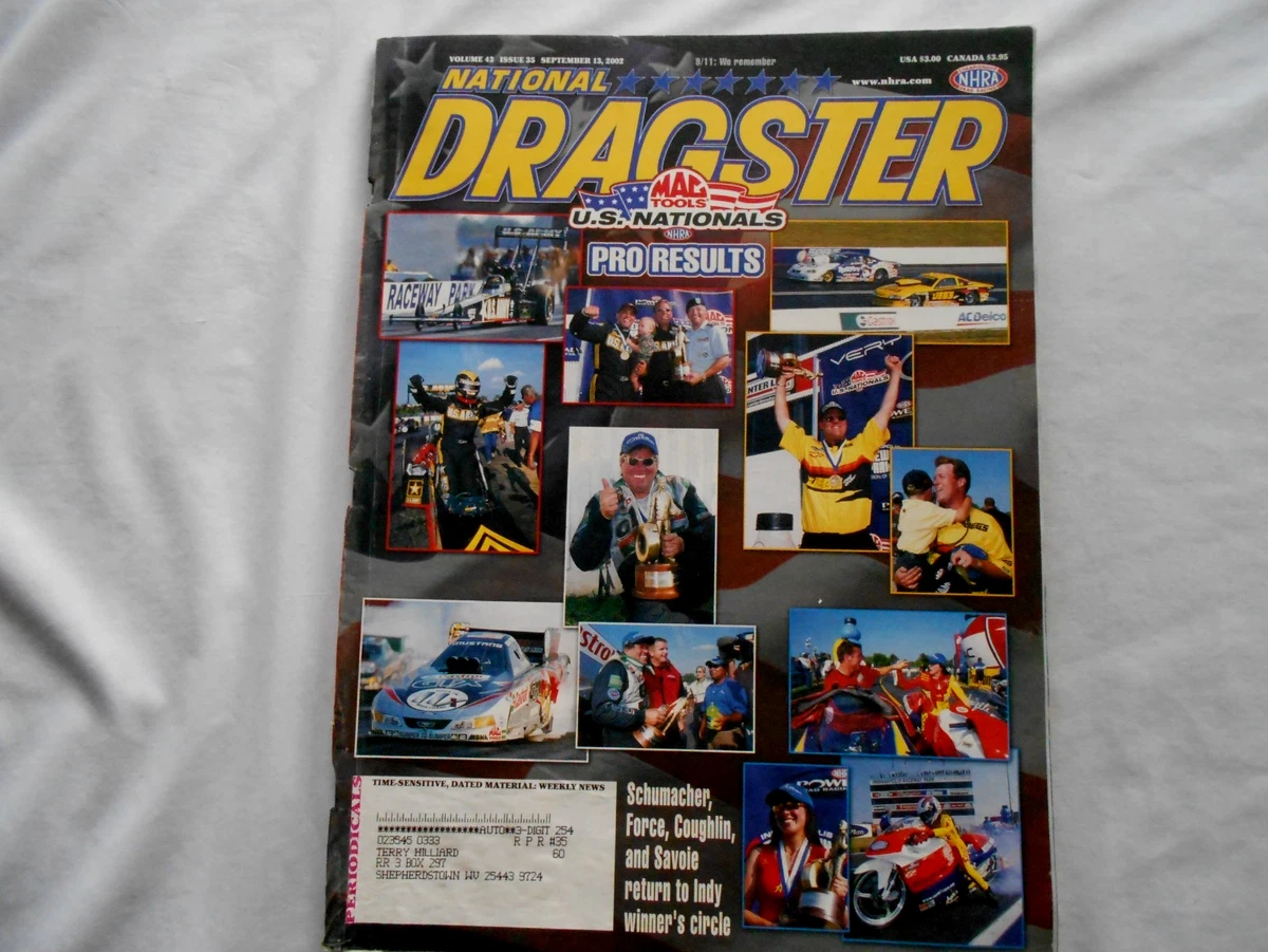 National Dragster Volume 44 numéro 36 septembre 2003 Magazine
