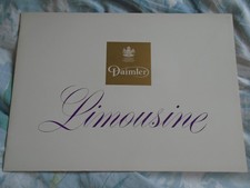 Daimler Limousine brochure Jun 1968 UK market