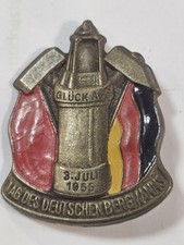 Abzeichen Tag Des Deutschen Bergmanns  1955 Selten
