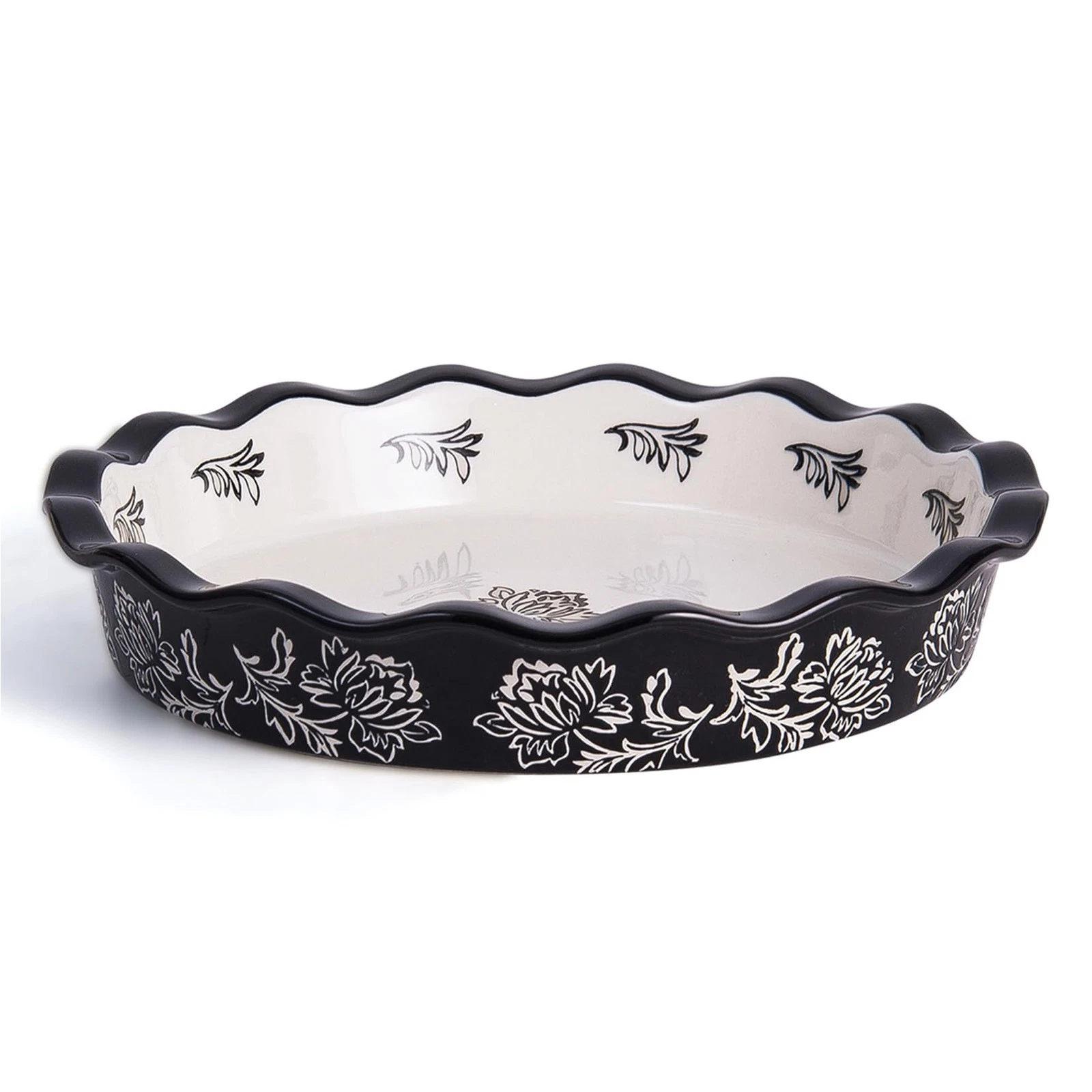 Ceramic Pie Dish - Deep Dish Pie Plate Non-Stick Pans for Baking