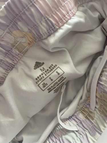 Adidas Girls Runners Size Medium Pastel Camo Shorts Athletic Sportswear M - Picture 3 of 6