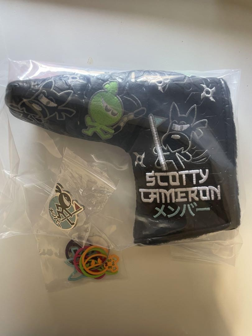 Scotty Cameron 2024 Member Gift Set Headcover Coin Pin Golf