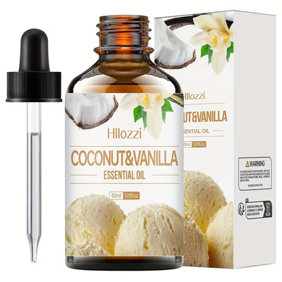 Coconut  Vanilla Essential Oil Moisturizing Massage Oil Skin Care Hydrating 30ml