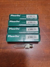 PLUSRITE BULB JD75W E11 75w 120v MINI CANDELABRA 4 PACK New