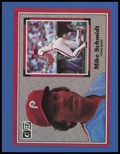 1983 Donruss Action All-Stars #57 Mike Schmidt Jumbo Baseball Card