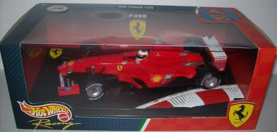 Hot Wheels Michael Schumacher 1:18 Scale Diecast Racing Cars for