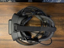 Valve Index VR Virtual Reality Headset Only  + Cables, Power Supply and Kiwi Fan