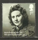GB 2012 QE2 1st Britains of Distinction Odette Hallowes Ex Fdc SG 3276 ( K220 )