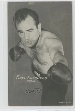 1929-41 Boxing Exhibits Fidel Arciniego n8a