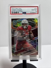2024 Panini Spectra - James Conner Neon Splatter /8 PSA 10 #10 (POP 1)