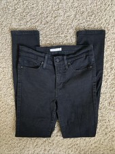 Levi  s 311 Shaping Skinny women  s size 27 black mid-rise denim jeans