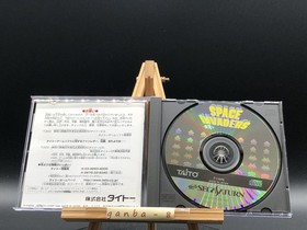 Puzzle Bobble 2X & Space Invaders (Sega Saturn,1997) from japan