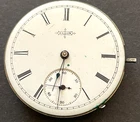Antique 1890 Elgin Grade 101 Pocket Watch Movement Parts/Repair 6s 11j USA