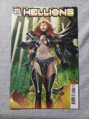 Hellions #18 1:25 Variant Kael Ngu. Has spine Fold Ticks
