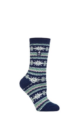 Damen Heat Holders Nordic Thermo Socken Seelenwärmend Warm Kuschelig 1,6 Tog - 1 Paar