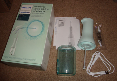 Philips Sonicare Cordless Power Flosser 2000 Oral Irrigator Excellent Condition