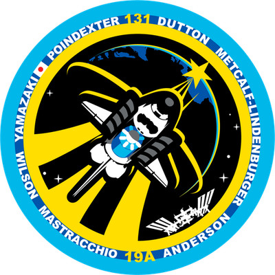 NASA STS-131 Mission Patch Sticker Decal Discovery NASA Space Shuttle Mission