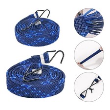 Image of Premium Elastic Bungee Straps for Securing Luggage on Trucks and Bikes