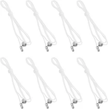 Sliverdew 8 Pack Pull Cord for Ceiling Switch Fan 8 Pieces Silver 