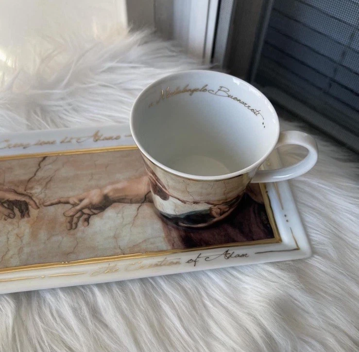 Juego de espresso Grobel Artis Orbis edición LTD Michelangelo Buonarroti Foto 3 de 4