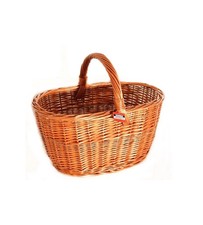 CESTA PER LEGNA DA ARDERE IN VIMINI DIAMETRO 60 CM