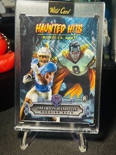 Omarion Hampton 2/5 Shimmer Dracula 2025 Wild Card - Haunted Hits Jersey Edition