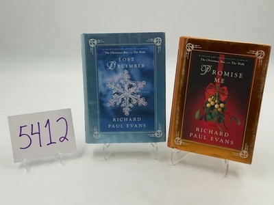 Richard Paul Evans Christmas Simon & Schuster FE HC Promise Me Lost December