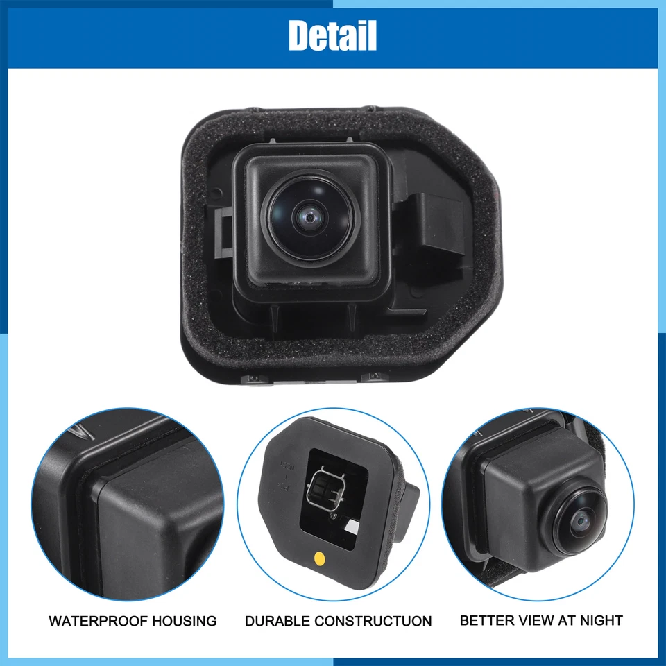 Cámara de reversa de visión trasera 284429TB0B para Nissan Rogue 2017 2018 2019 Foto 4 de 4