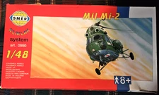 Mil Mi-2 by Směr | No. 0990 | 1:48 Military Helicopter plastic model kit