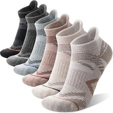 ANTSANG Merino Wool Ankle Hiking Running Socks for Women Men