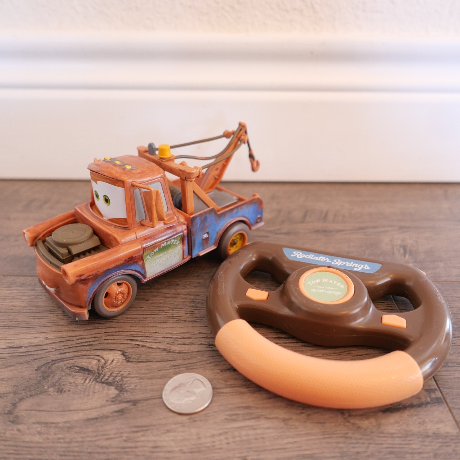 S 3 Pixar Tow Mater Remote Control Car Working
