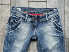 River Island Boyfriend straigh jeans supreme cuffed relaxed leg 6 R W27 L31 Y2K