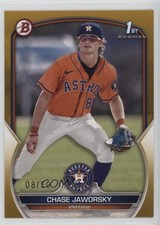 2023 Bowman Draft Gold 8/50 Chase Jaworsky #BD-45 0w7