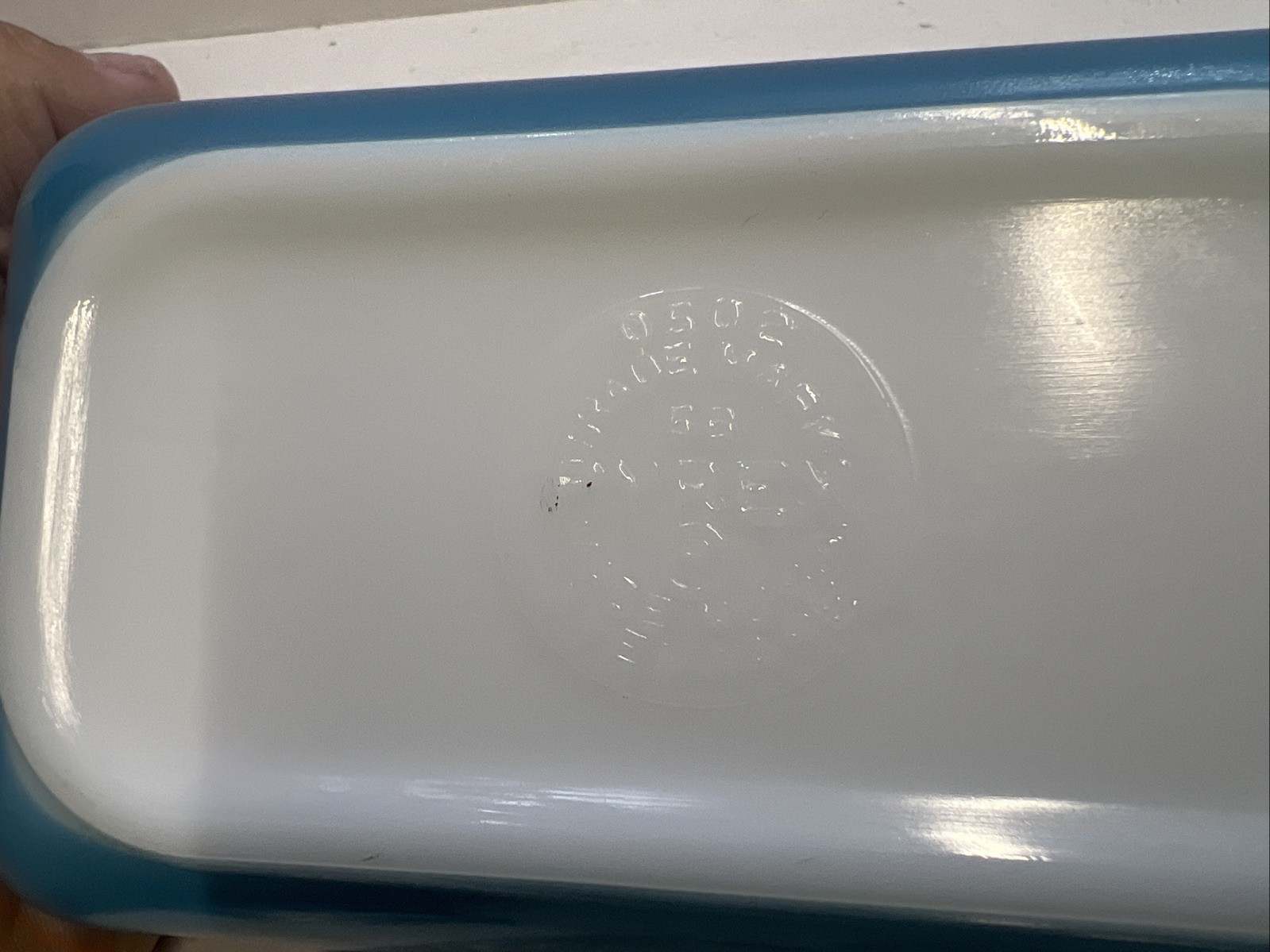 Vintage PYREX Refrigerator Dish Set Primary Color (2)501B 502B w/ Lids 6pc 