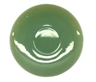 VTG Fire-King Jadeite Restaurant Ware Saucer 6” Smooth St. Denis Anchor Hocking