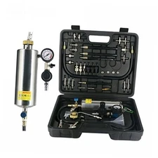 Fuel Injector Cleaner Kit, Non-dismantle 1000ML 150PSI Fuel Injector Tester 