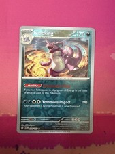 Pokemon Karte Nidoking Reverse Holo Pokemon 151 034/165 Near Mint