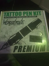 Wormhole Tattoo Premium Machine Kit Tattoo Pen Kit Complete Tattoo Gun Kit