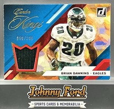 Brian Dawkins 2019 Donruss Canton Kings Patch #090/199 Eagles #CK-14