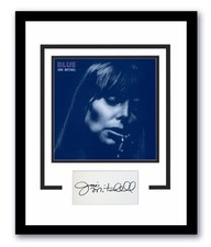 Blue Joni Mitchell Autographed Signed 11x14 Framed Photo ACOA