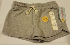 NEW Cat  Jack Kids' Fleece Drawstring Shorts Size Small 6/6X 
