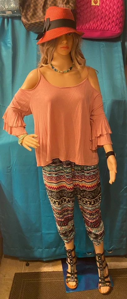 Mia Limited Edition Olympus YL169 Authentic Leather Size 7.5 Regular Color Black - Image 2 of 4