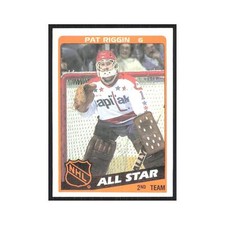 1984 Topps Pat Riggin Washington Capitals #164