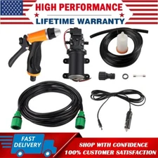 12V 100W Electric Car Washer Wash Pump Gun Portable Machine Kit Multi Function