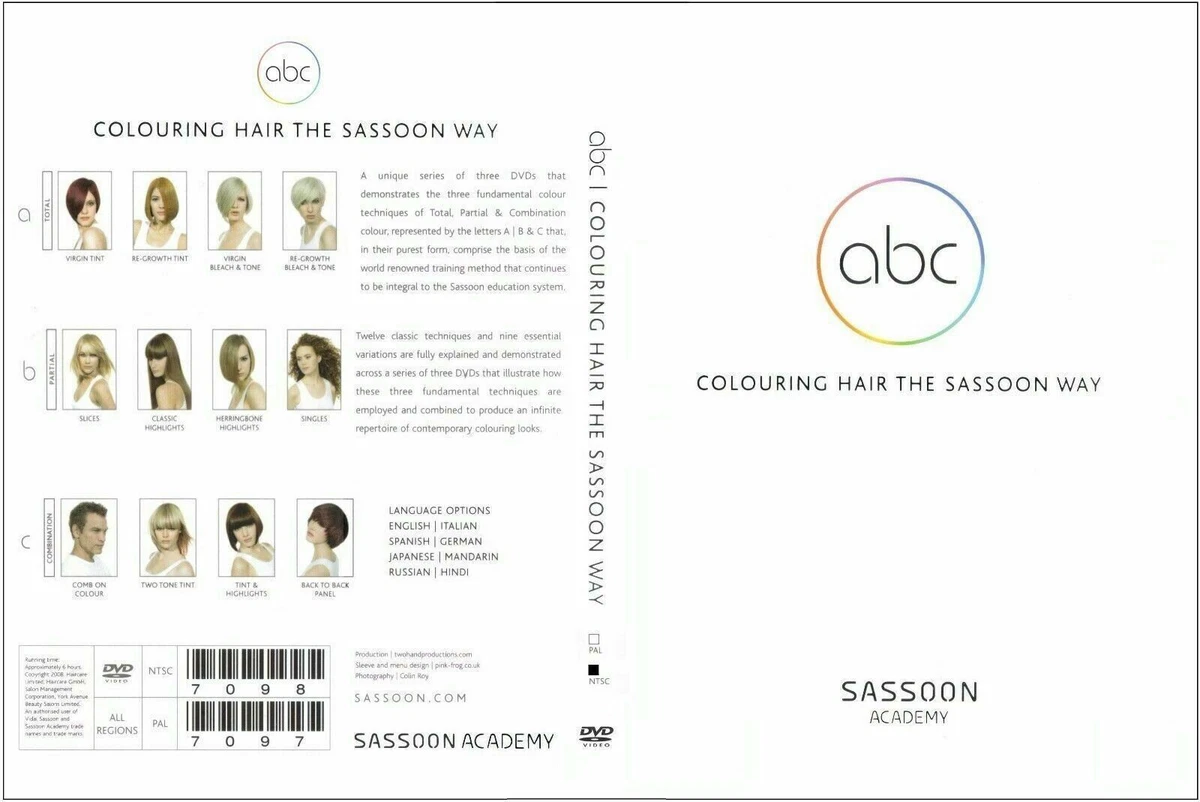 ABC Colorazione dei capelli l'educazione in modo Vidal Sassoon 3