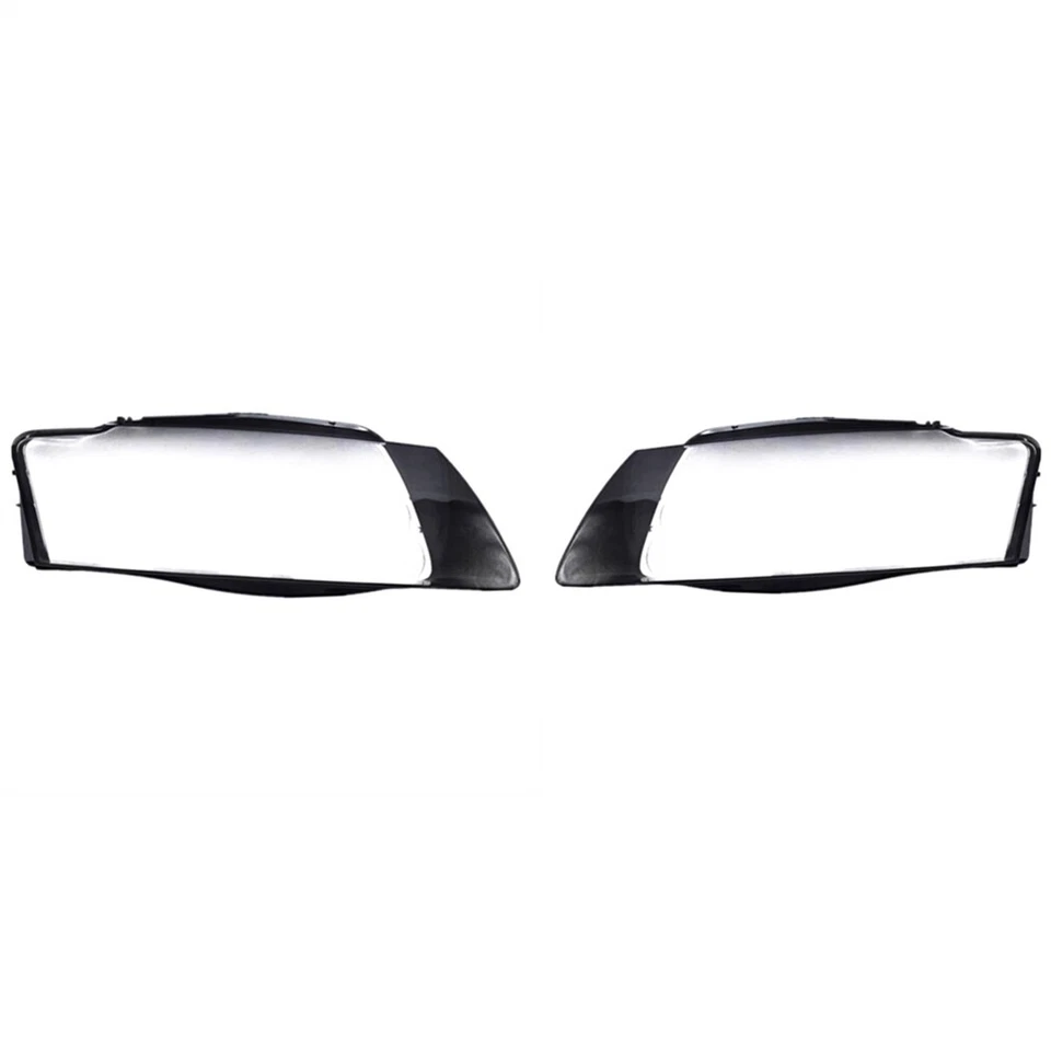 Cubierta transparente de 2 piezas para faros izquierda derecha apta para Audi A5 2008-2010 Foto 2 de 4